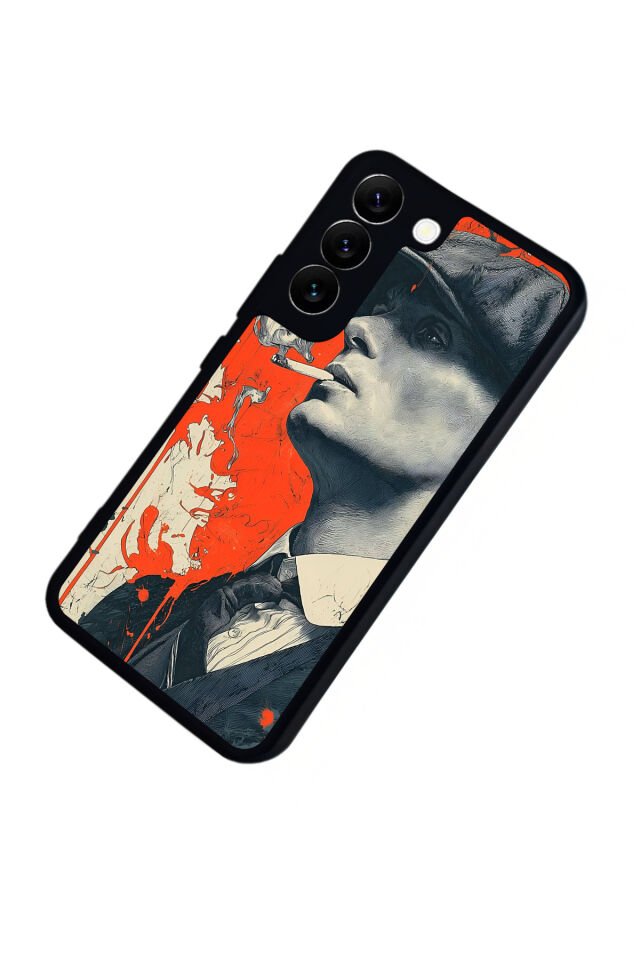 Samsung Galaxy S22 Uyumlu Peaky Blinders Tasarımlı Glossy Premium Kılıf
