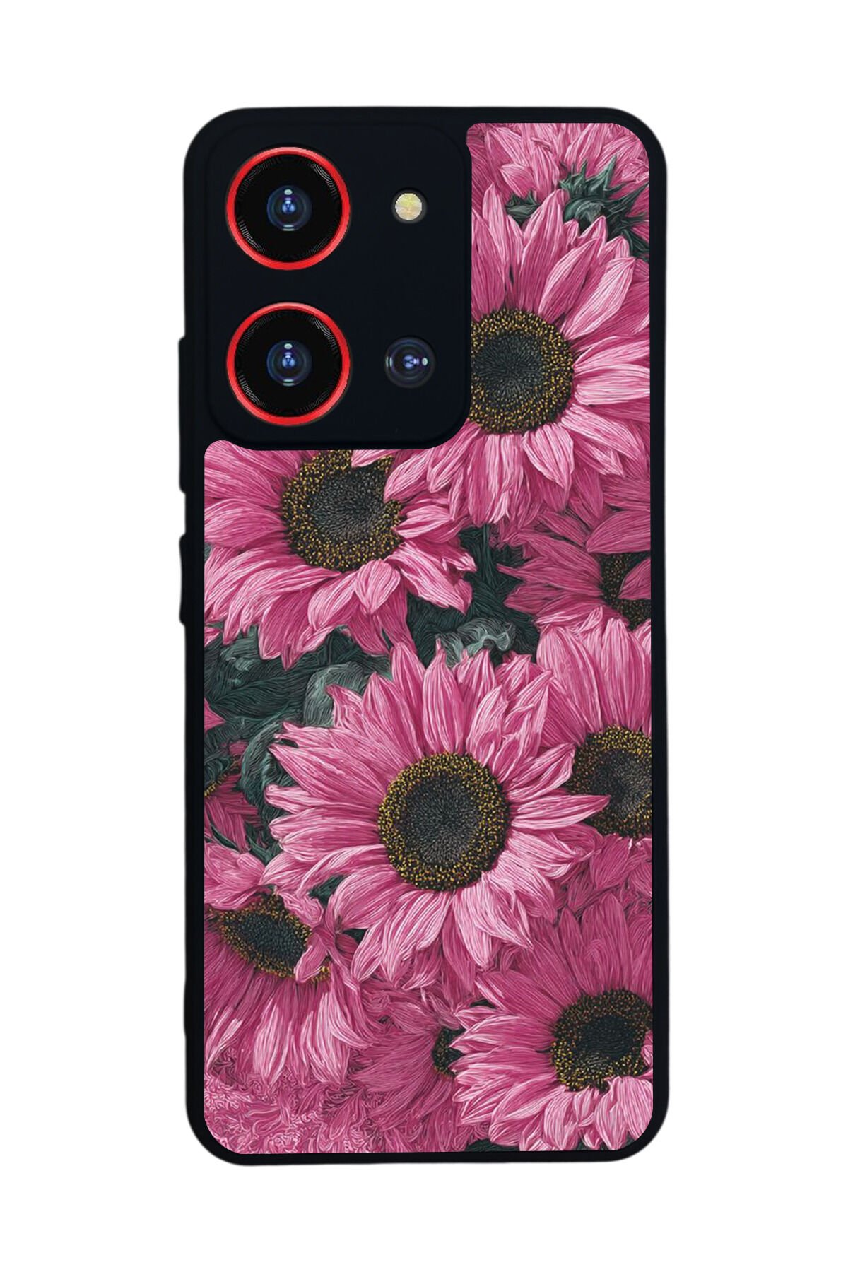 Reeder S19 Max Pro S ZOOM Uyumlu Cicek Tasarımlı Glossy Premium Kılıf