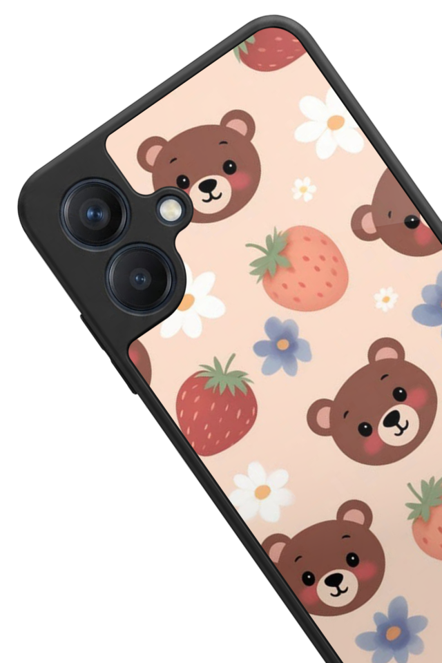 Samsung Galaxy A07 Uyumlu Ayı Tasarımlı Glossy Premium Kılıf