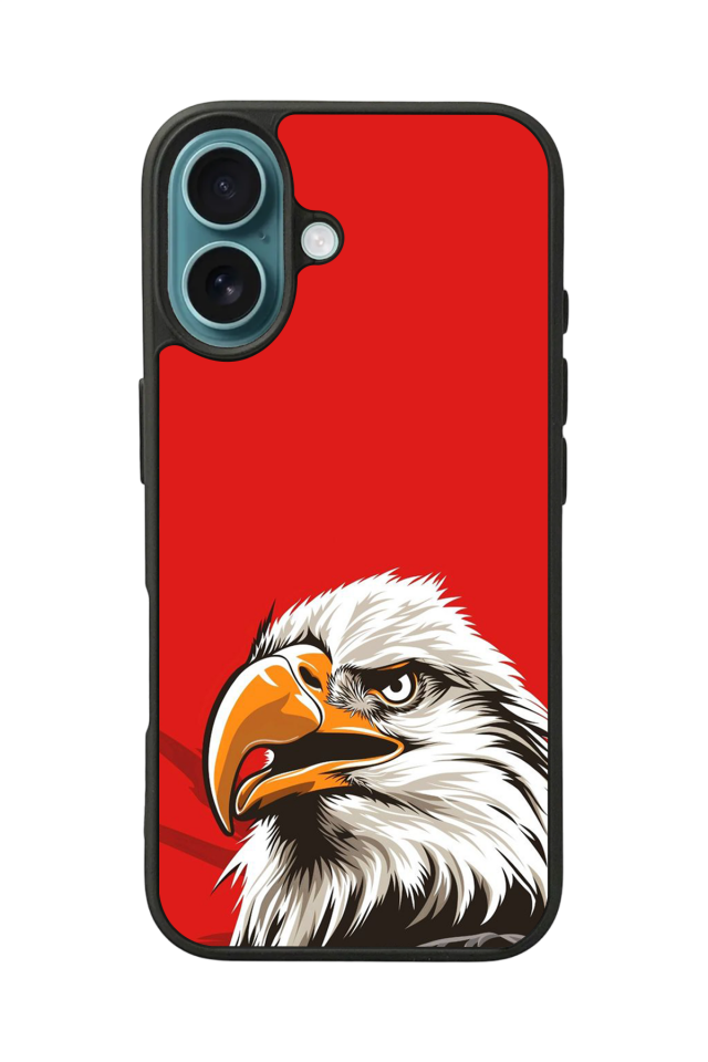 iPhone 16 Uyumlu Besiktas Tasarımlı Glossy Premium Kılıf