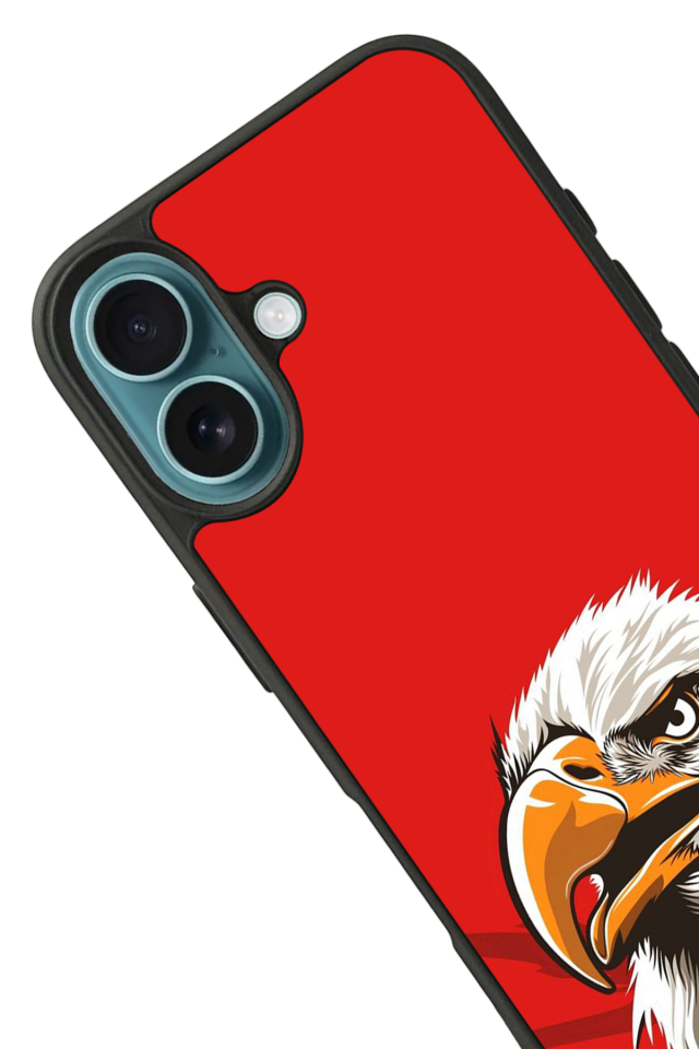 iPhone 16 Uyumlu Besiktas Tasarımlı Glossy Premium Kılıf