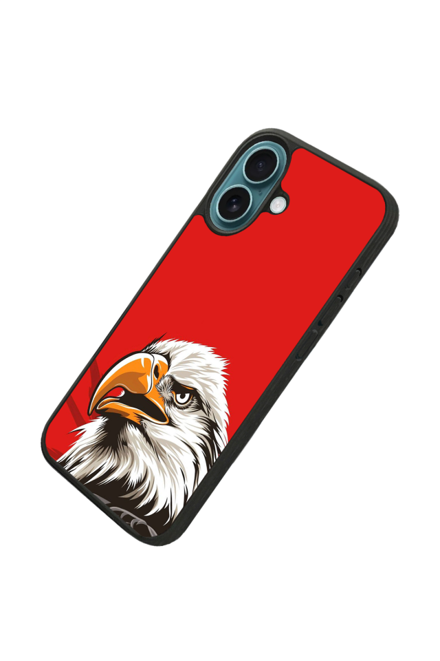 iPhone 16 Uyumlu Besiktas Tasarımlı Glossy Premium Kılıf