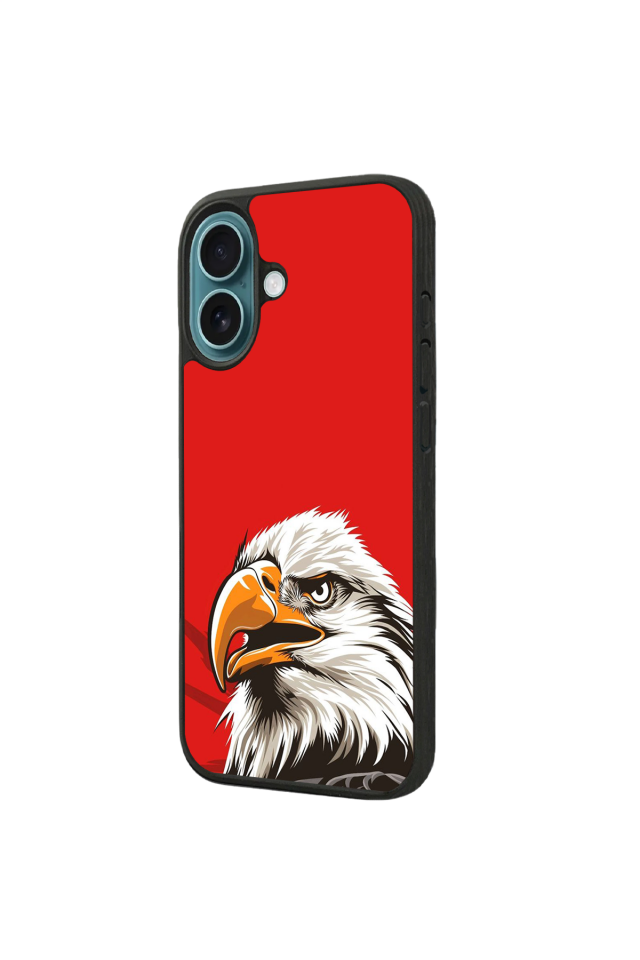 iPhone 16 Uyumlu Besiktas Tasarımlı Glossy Premium Kılıf