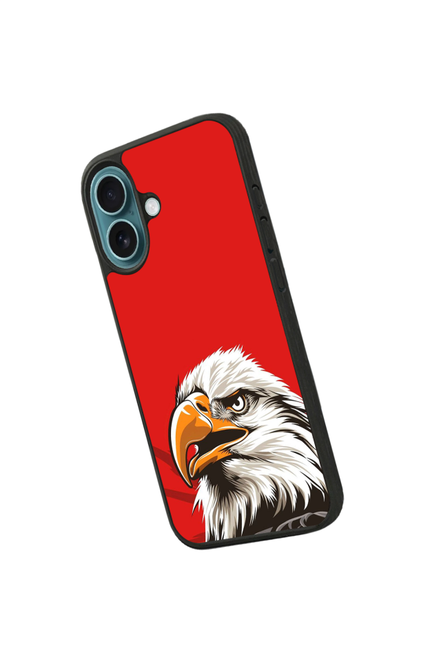 iPhone 16 Uyumlu Besiktas Tasarımlı Glossy Premium Kılıf