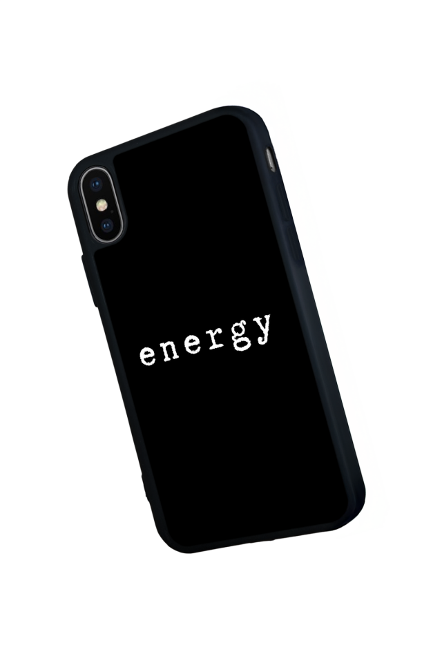 iPhone XS Max Uyumlu Energy Tasarımlı Glossy Premium Kılıf