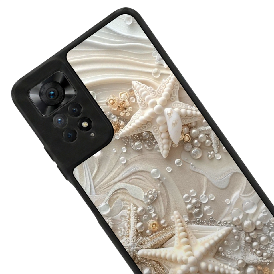Xiaomi Redmi Note 11 Pro Uyumlu  İnci Tasarımlı Glossy Premium Kılıf