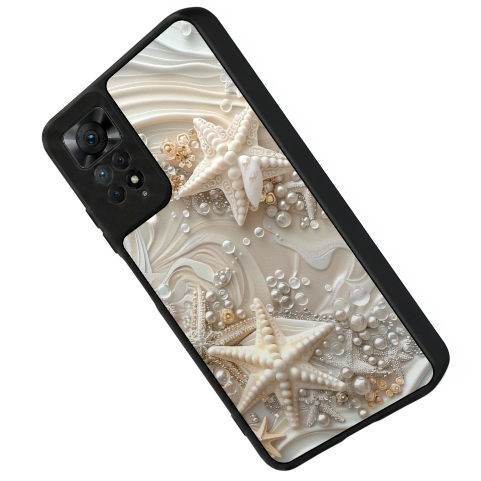 Xiaomi Redmi Note 11 Pro Uyumlu  İnci Tasarımlı Glossy Premium Kılıf