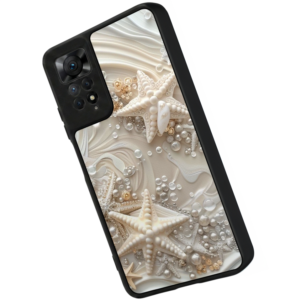 Xiaomi Redmi Note 11 Pro Uyumlu  İnci Tasarımlı Glossy Premium Kılıf
