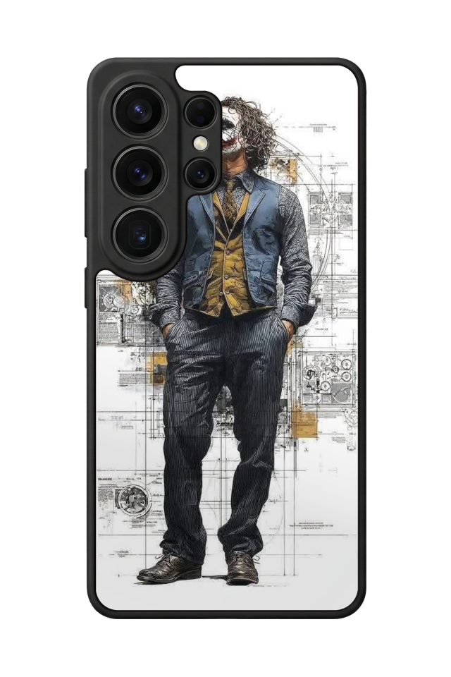 Samsung Galaxy S26 Ultra Uyumlu Joker Tasarımlı Glossy Premium Kılıf