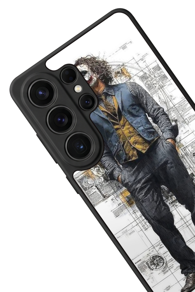 Samsung Galaxy S26 Ultra Uyumlu Joker Tasarımlı Glossy Premium Kılıf