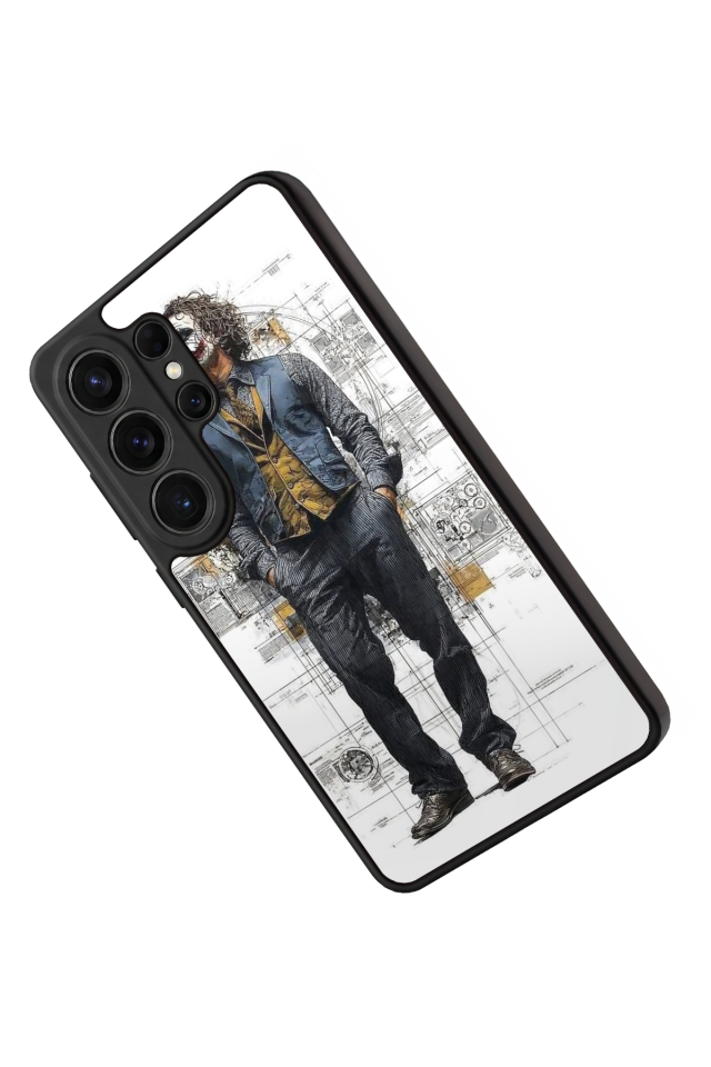 Samsung Galaxy S26 Ultra Uyumlu Joker Tasarımlı Glossy Premium Kılıf