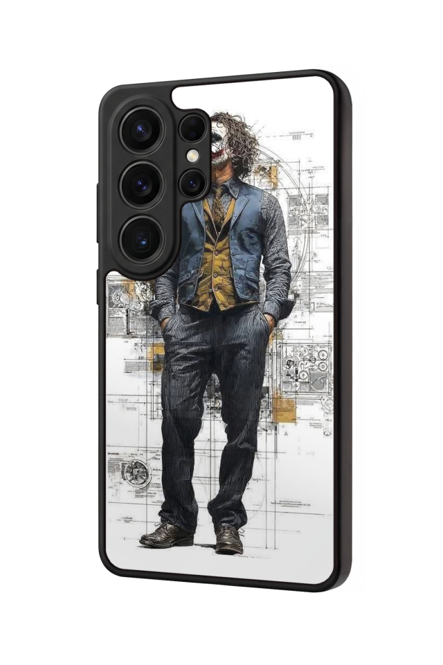 Samsung Galaxy S26 Ultra Uyumlu Joker Tasarımlı Glossy Premium Kılıf