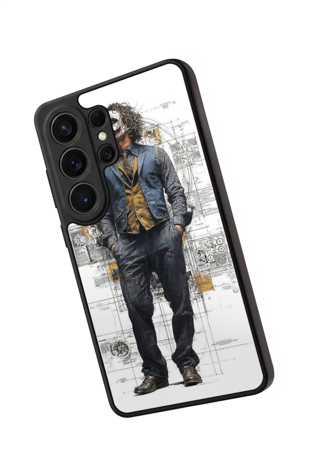 Samsung Galaxy S26 Ultra Uyumlu Joker Tasarımlı Glossy Premium Kılıf