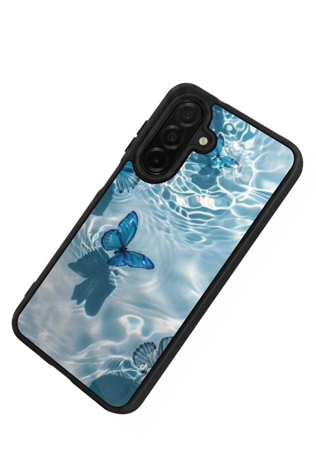 Samsung Galaxy A36 Uyumlu Kelebek Tasarımlı Glossy Premium Kılıf