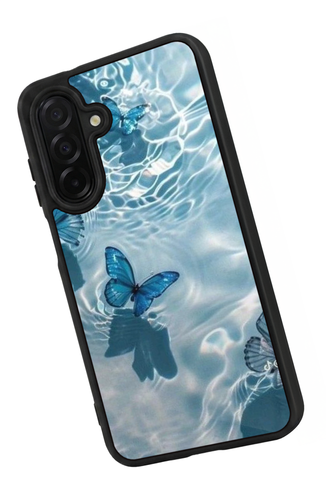 Samsung Galaxy A36 Uyumlu Kelebek Tasarımlı Glossy Premium Kılıf