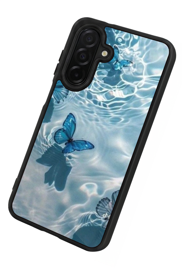 Samsung Galaxy A36 Uyumlu Kelebek Tasarımlı Glossy Premium Kılıf