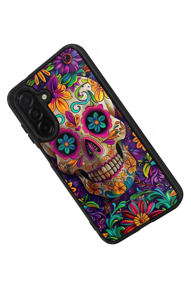 Samsung Galaxy A56 Uyumlu KuruKafa Tasarımlı Glossy Premium Kılıf