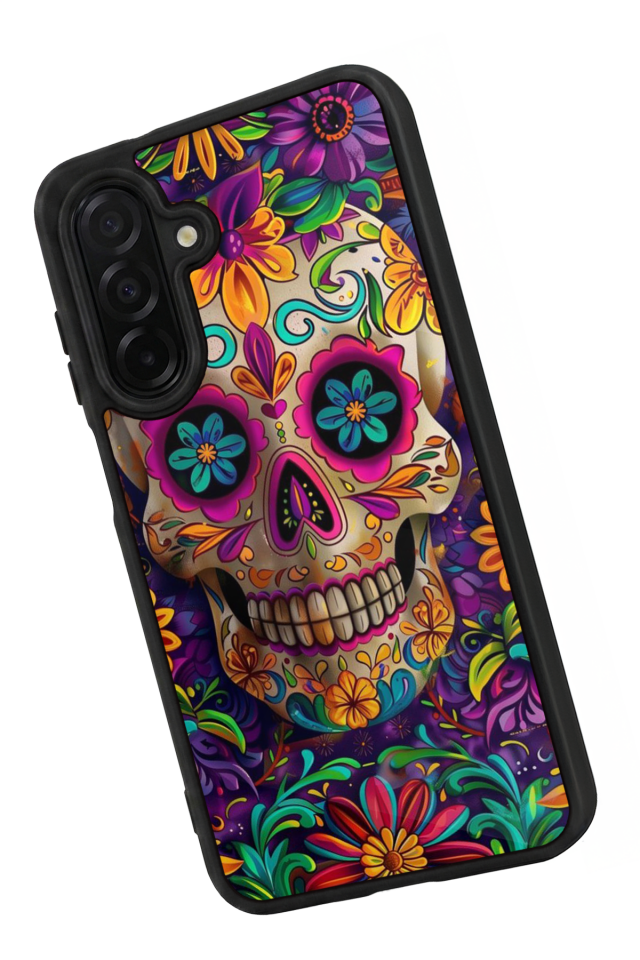 Samsung Galaxy A56 Uyumlu KuruKafa Tasarımlı Glossy Premium Kılıf