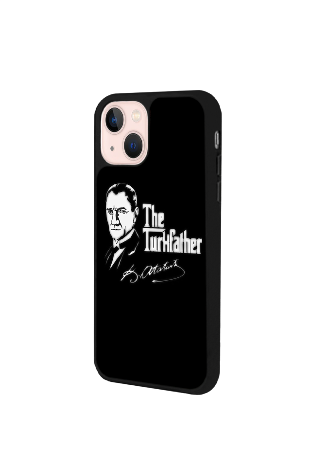 iPhone 15 Uyumlu Mustafa Kemal Ataturk Tasarımlı Glossy Premium Kılıf
