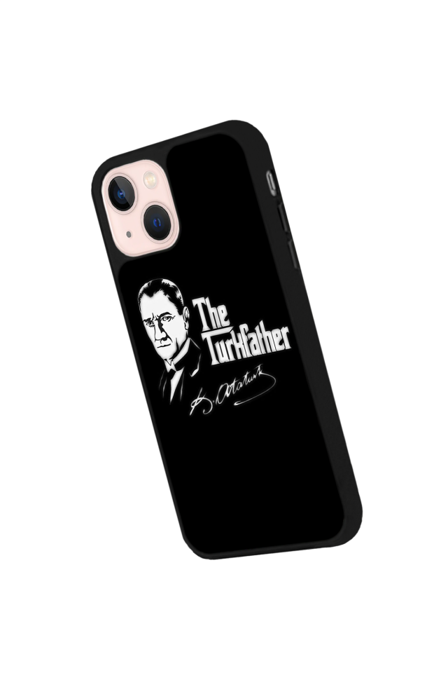 iPhone 15 Uyumlu Mustafa Kemal Ataturk Tasarımlı Glossy Premium Kılıf