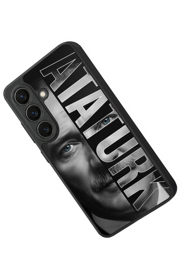 Samsung Galaxy S26 Uyumlu Mustafa Kemal Ataturk Tasarımlı Glossy Premium Kılıf