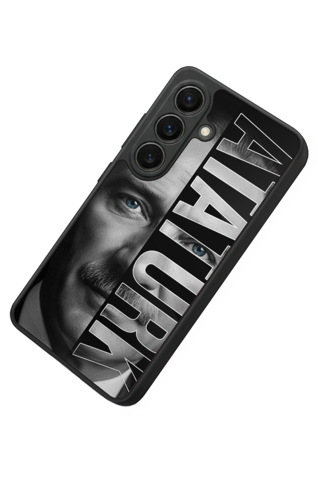Samsung Galaxy S26 Uyumlu Mustafa Kemal Ataturk Tasarımlı Glossy Premium Kılıf