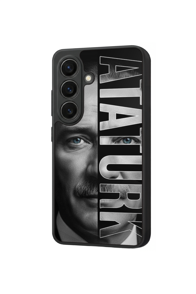 Samsung Galaxy S26 Uyumlu Mustafa Kemal Ataturk Tasarımlı Glossy Premium Kılıf