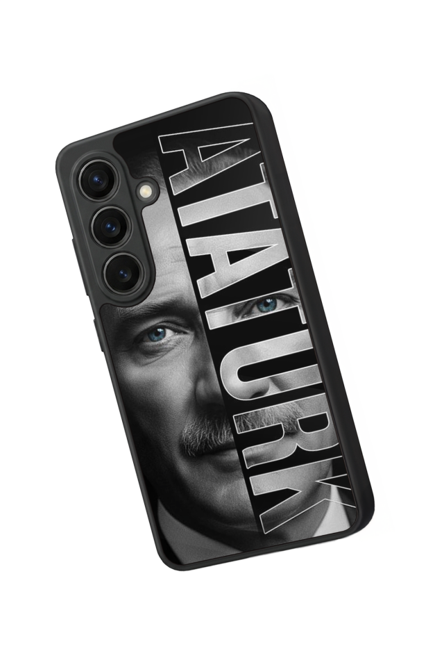 Samsung Galaxy S26 Uyumlu Mustafa Kemal Ataturk Tasarımlı Glossy Premium Kılıf