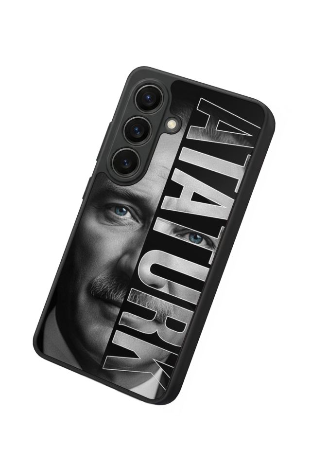 Samsung Galaxy S26 Uyumlu Mustafa Kemal Ataturk Tasarımlı Glossy Premium Kılıf