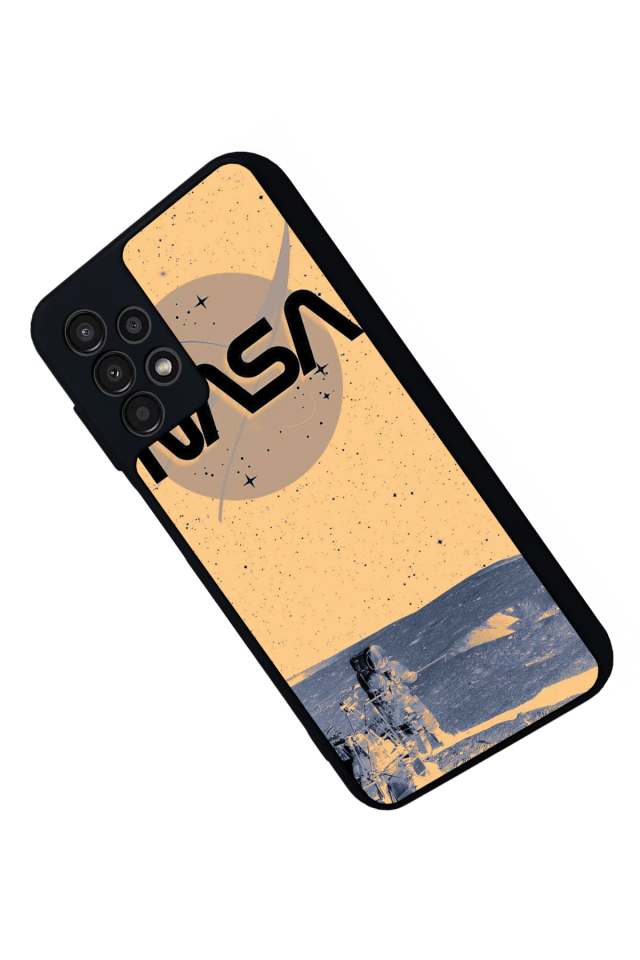 Samsung Galaxy A23 Uyumlu Nasa Tasarımlı Glossy Premium Kılıf