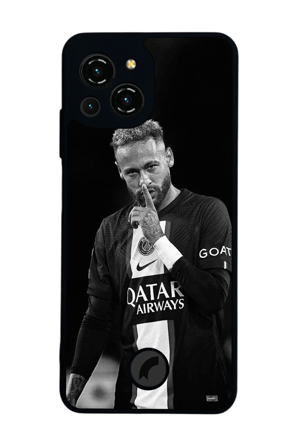 Reeder S23 Pro Max Uyumlu Neymar Tasarımlı Glossy Premium Kılıf