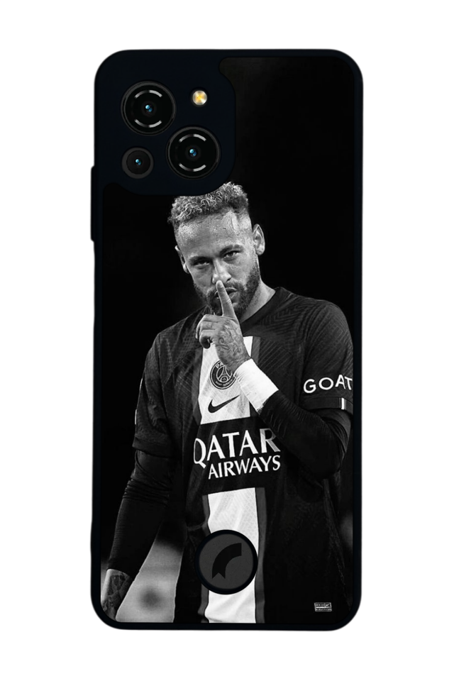 Reeder S23 Pro Max Uyumlu Neymar Tasarımlı Glossy Premium Kılıf