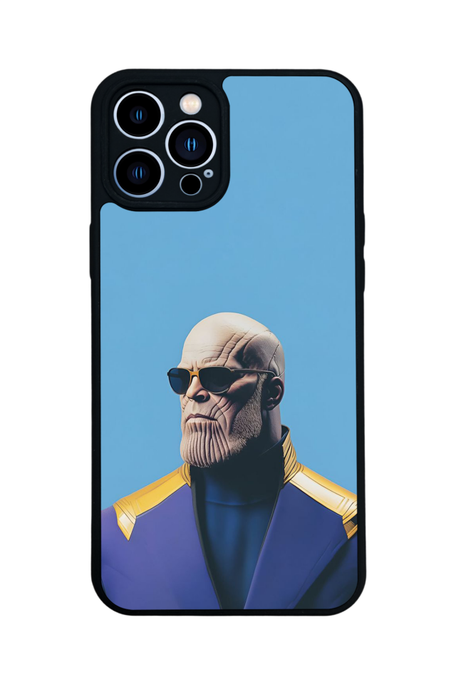 iPhone 12 Pro Max Uyumlu Thanos Tasarımlı Glossy Premium Kılıf