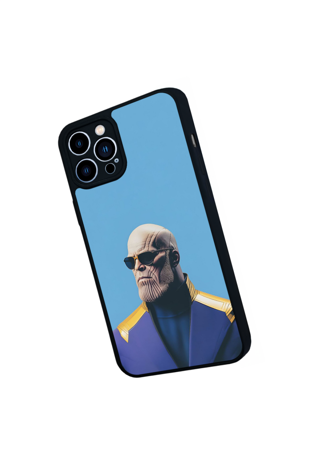 iPhone 12 Pro Max Uyumlu Thanos Tasarımlı Glossy Premium Kılıf