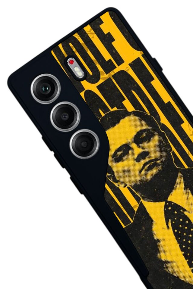 Tecno Camon 40 Uyumlu TheWolf Tasarımlı Glossy Premium Kılıf