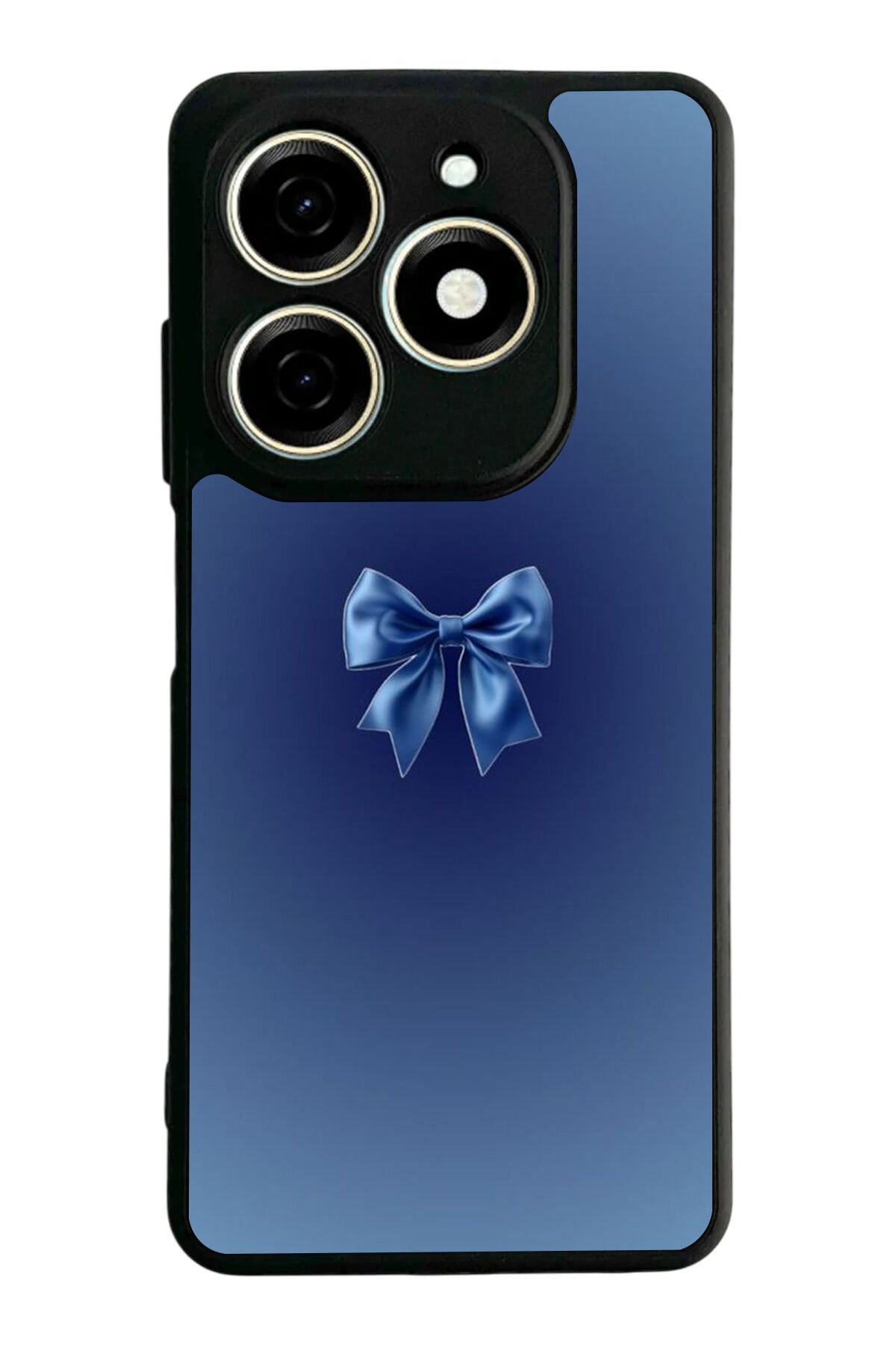 Tecno Spark 20/20C Uyumlu Kurdele Tasarımlı Glossy Premium Kılıf