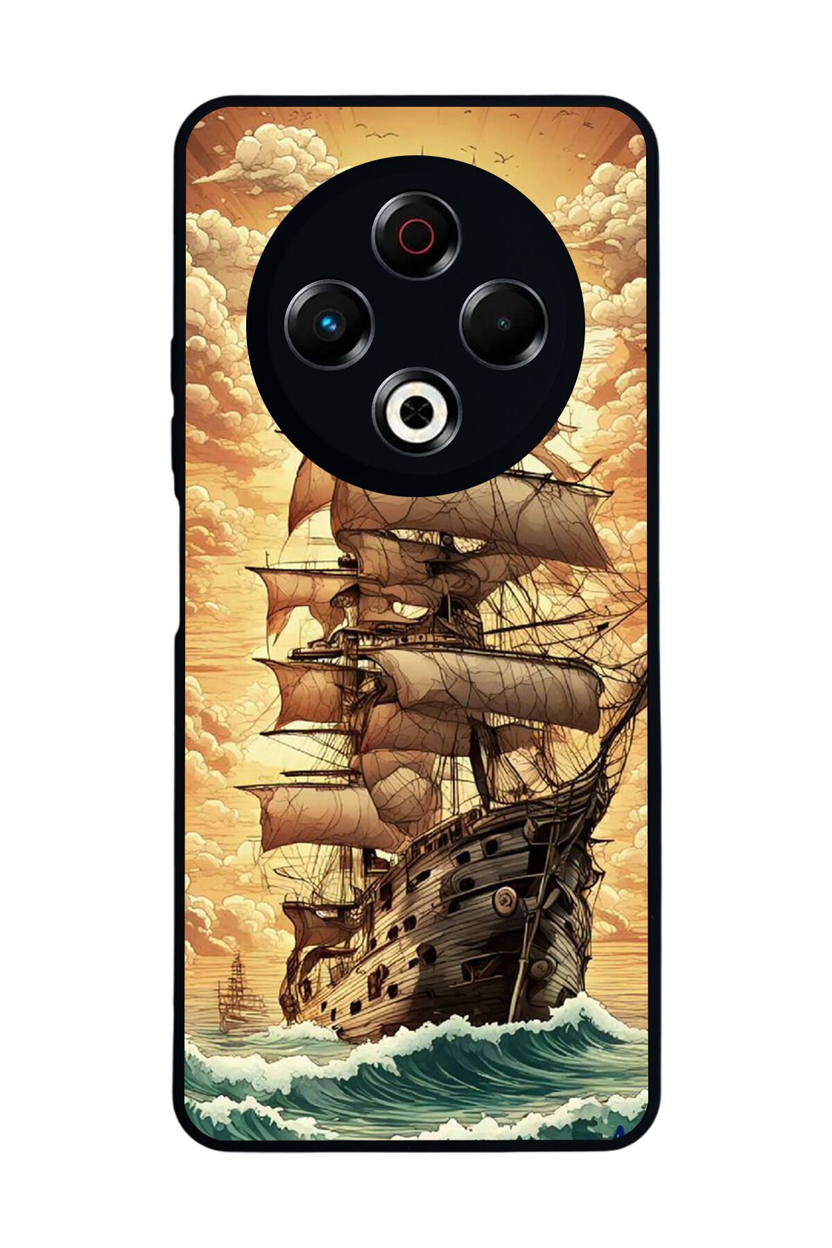 Tecno Spark 30 Uyumlu Korsan Tasarımlı Glossy Premium Kılıf