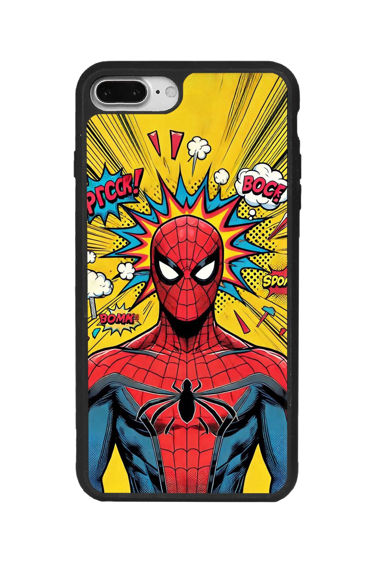 Apple iPhone 7 Plus Siyah Silikon Kılıf Çiziklere ve Darbelere Karşı Koruma