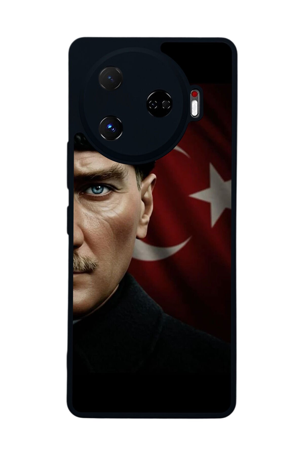 Tecno Camon 30 Pro Uyumlu Mustafa Kemal Ataturk Tasarımlı Glossy Premium Kılıf