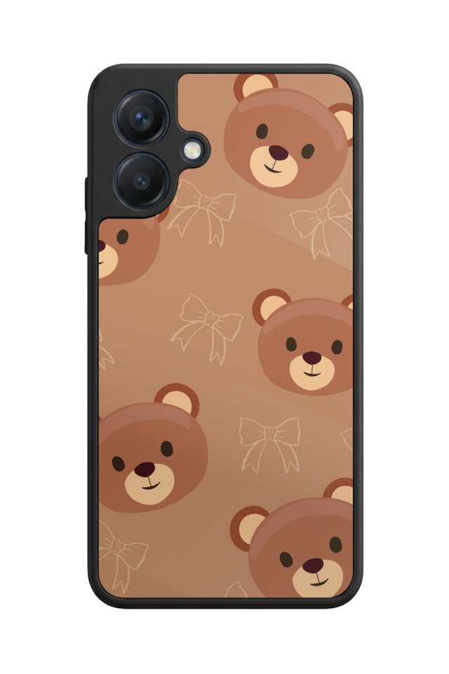 Samsung Galaxy A07 Uyumlu Ayı Tasarımlı Glossy Premium Kılıf