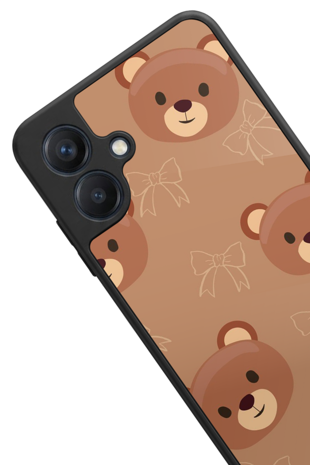 Samsung Galaxy A07 Uyumlu Ayı Tasarımlı Glossy Premium Kılıf