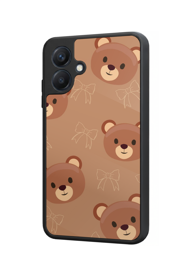 Samsung Galaxy A07 Uyumlu Ayı Tasarımlı Glossy Premium Kılıf