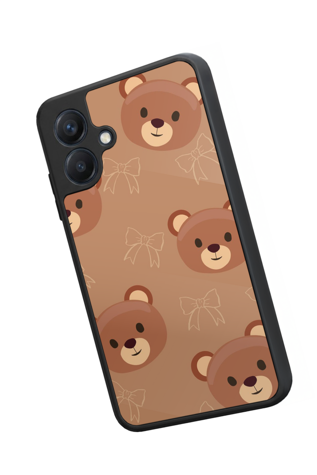 Samsung Galaxy A07 Uyumlu Ayı Tasarımlı Glossy Premium Kılıf