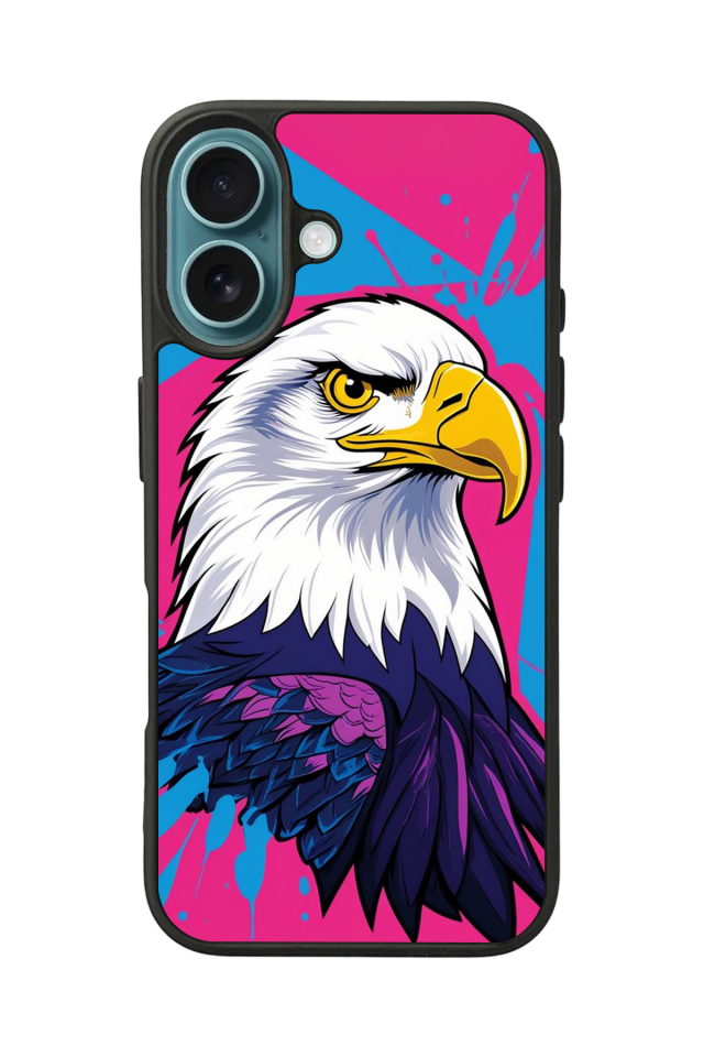 iPhone 16 Uyumlu Besiktas Tasarımlı Glossy Premium Kılıf