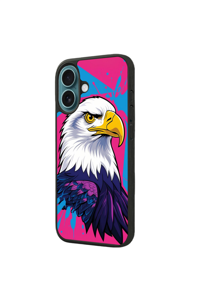 iPhone 16 Uyumlu Besiktas Tasarımlı Glossy Premium Kılıf