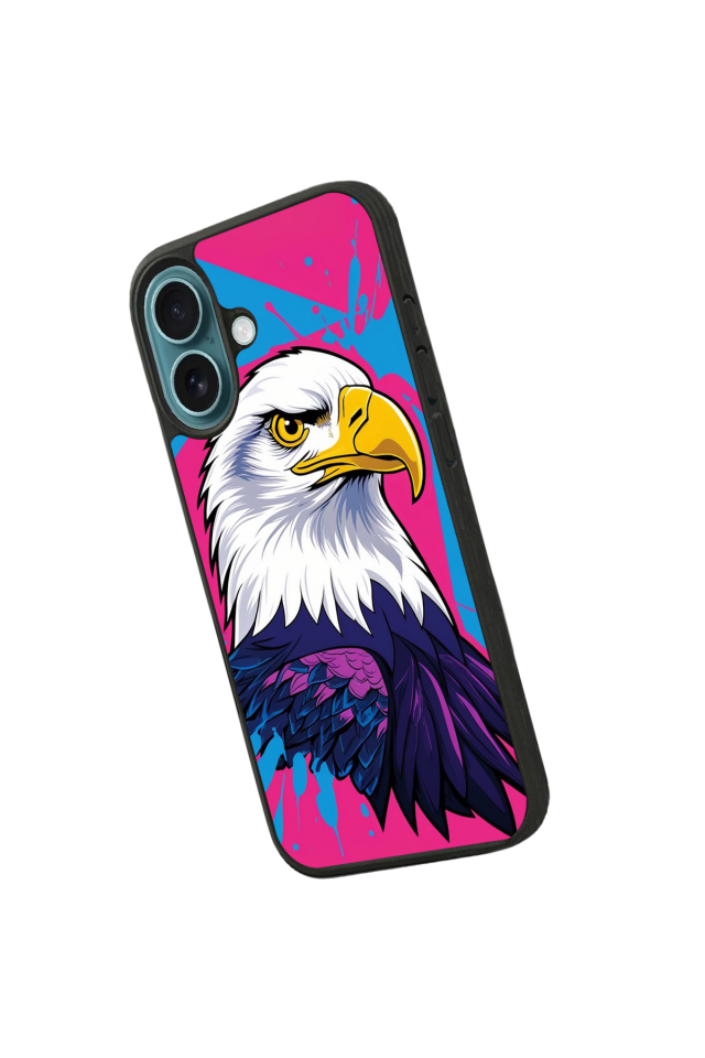 iPhone 16 Uyumlu Besiktas Tasarımlı Glossy Premium Kılıf