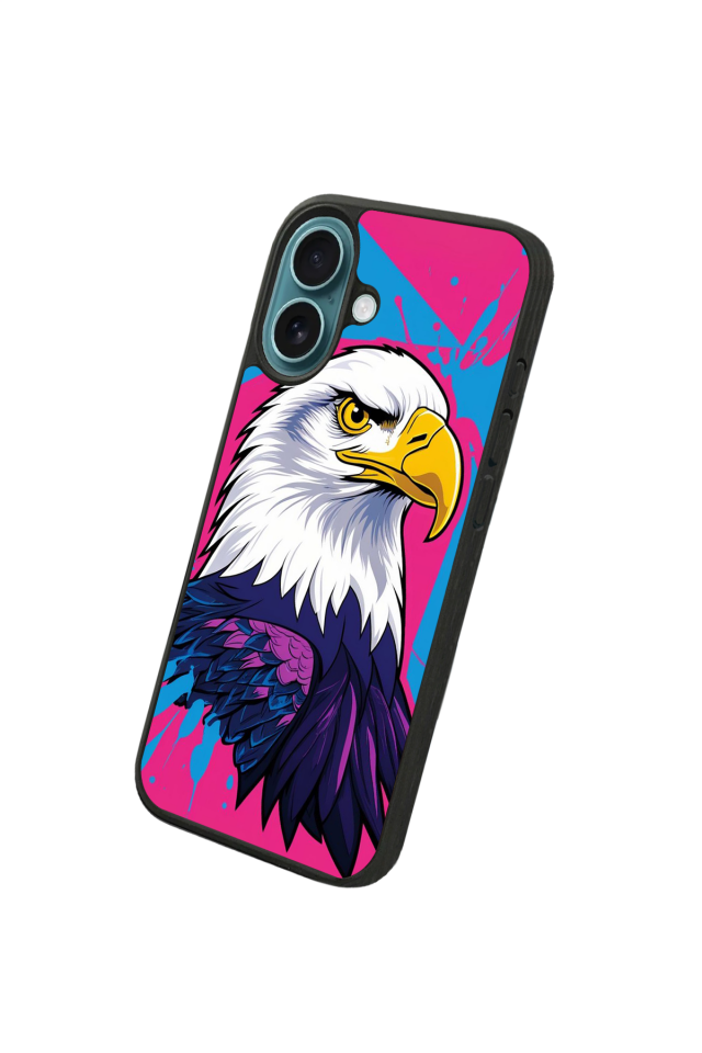 iPhone 16 Uyumlu Besiktas Tasarımlı Glossy Premium Kılıf