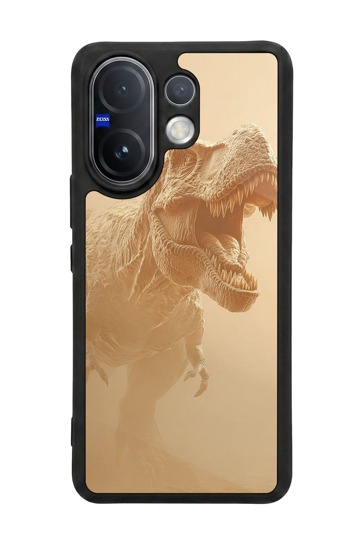 Vivo V60 Uyumlu Dinazor Tasarımlı Glossy Premium Kılıf