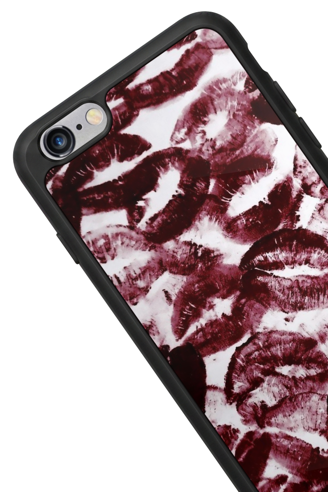 iPhone 6s Plus Uyumlu Dudak Tasarımlı Glossy Premium Kılıf