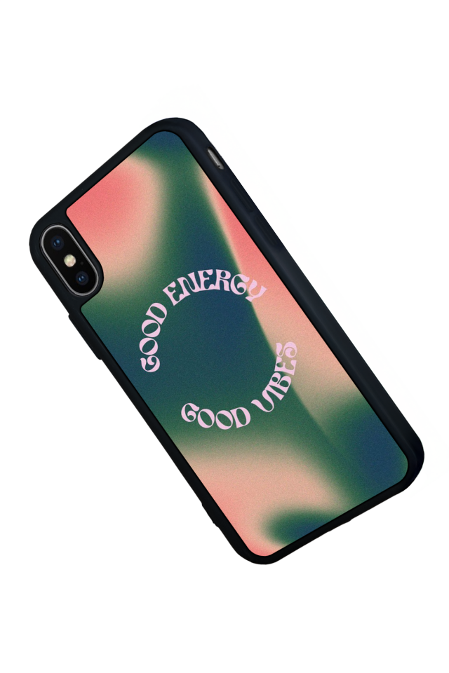 iPhone XS Max Uyumlu Energy Tasarımlı Glossy Premium Kılıf
